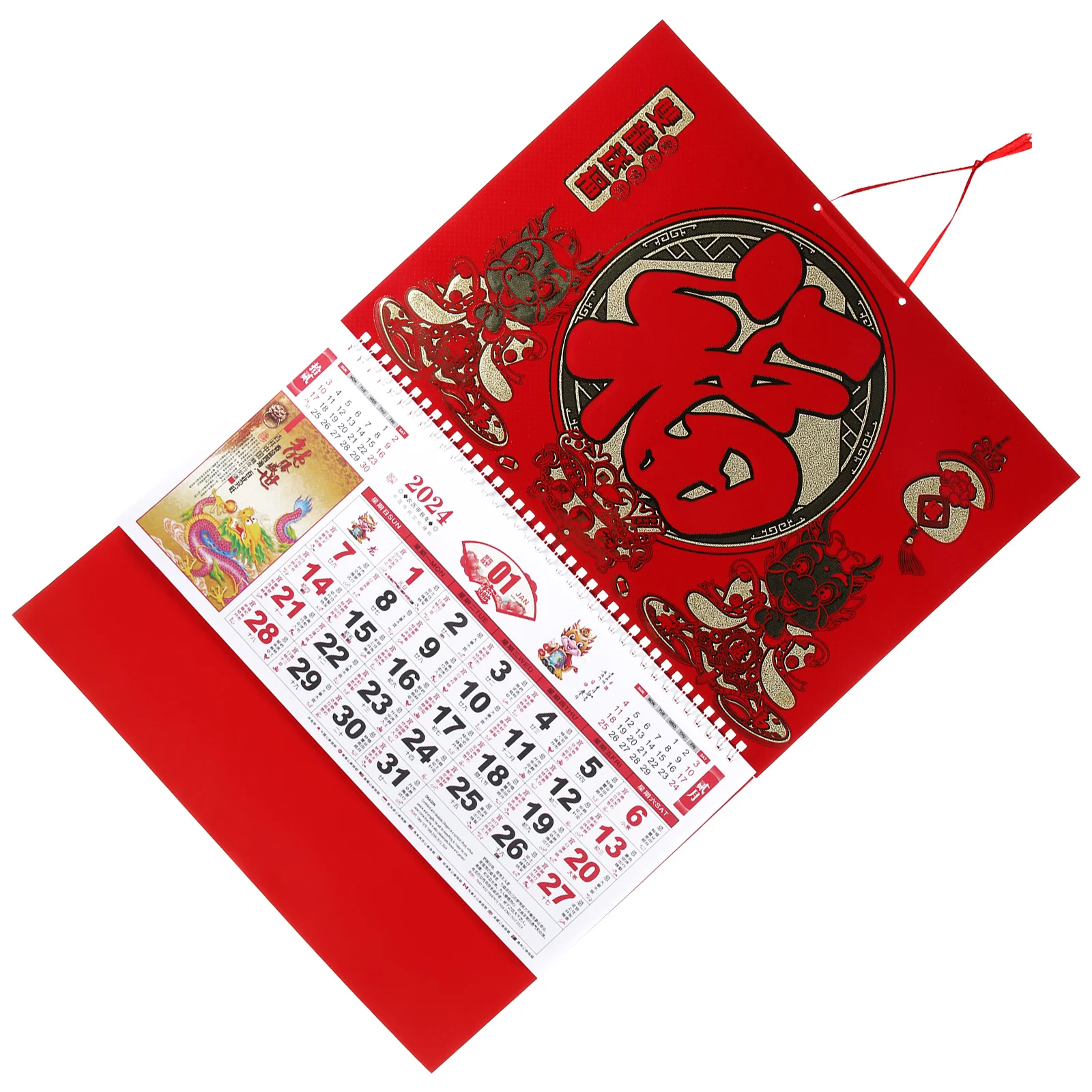 2024 Dragon Year Wall Calendar Hanging Paper Lunar Calendars Chinese Style Home Decor Golden Foil 2024 New Year
2024 Dragon Year Wall Calendar Hanging Paper Lunar Calendars Chinese Style Home Decor Golden Foil 2024 New Year