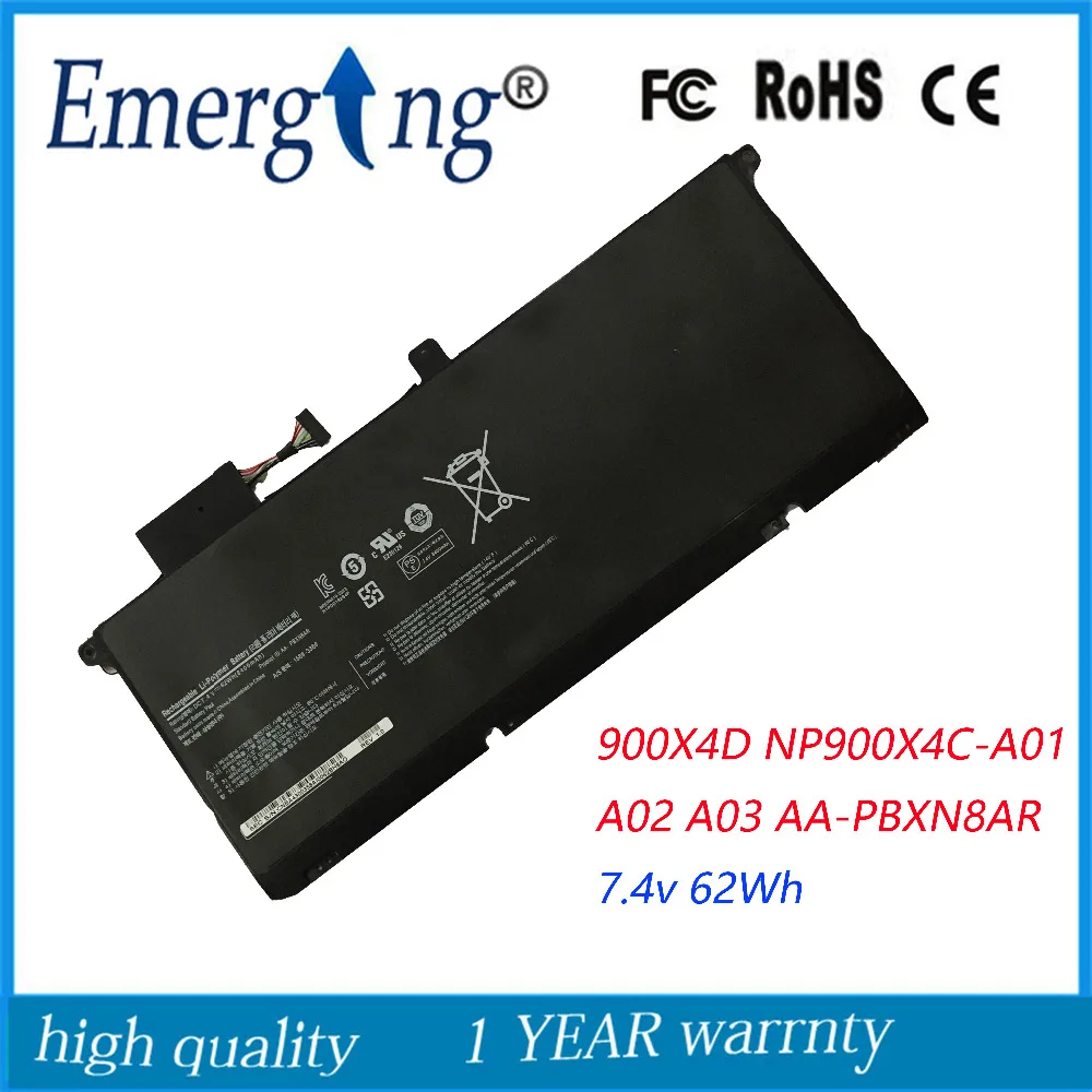 Новый аккумулятор для ноутбука Samsung 900X4D NP900X4C NP900X4B AA-PBXN8AR A02 900X4B-A01DE A03 PBXN8AR, 7,4 В, 62 Втч
Новый аккумулятор для ноутбука Samsung 900X4D NP900X4C NP900X4B AA-PBXN8AR A02 900X4B-A01DE A03 PBXN8AR, 7,4 В, 62 Втч