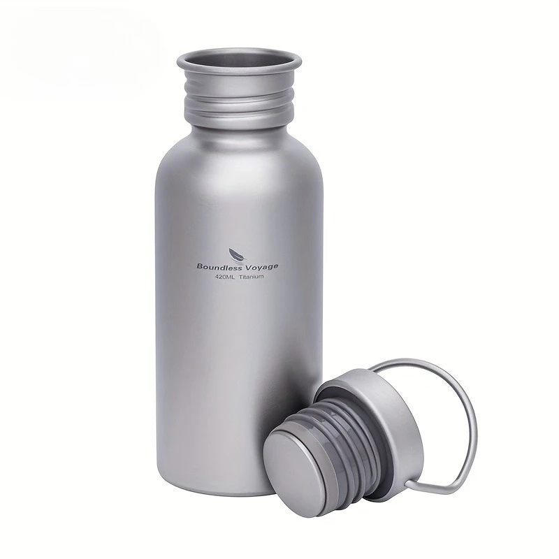 Pure Titanium Water Bottle with Lid Leak-Proof Reusable Camping Hiking Picnic Climbing Temperature Resistance Outdoor Tumbler
Pure Titanium Water Bottle with Lid Leak-Proof Reusable Camping Hiking Picnic Climbing Temperature Resistance Outdoor Tumbler