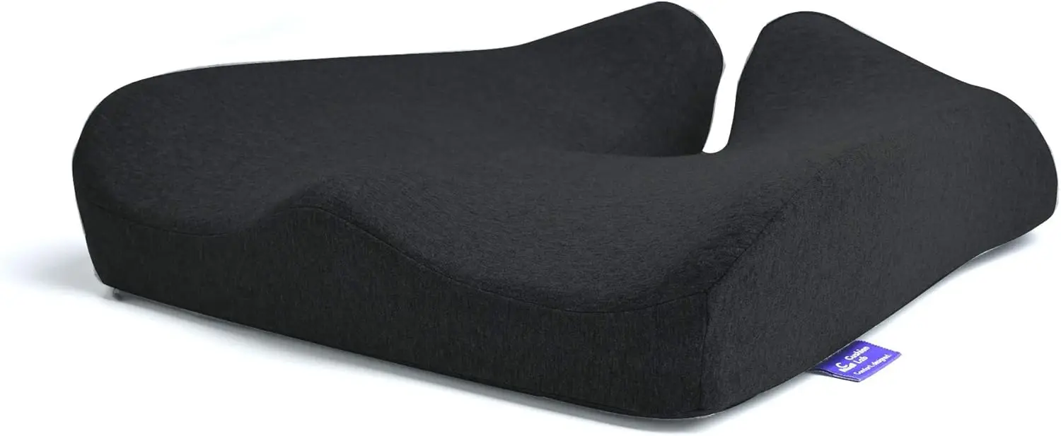Cushion Lab Patented Pressure Relief Seat Cushion For Long Sitting Hours On Office & Home Chair - Extra-Dense Memory Foam For
Cushion Lab Patented Pressure Relief Seat Cushion For Long Sitting Hours On Office & Home Chair - Extra-Dense Memory Foam For