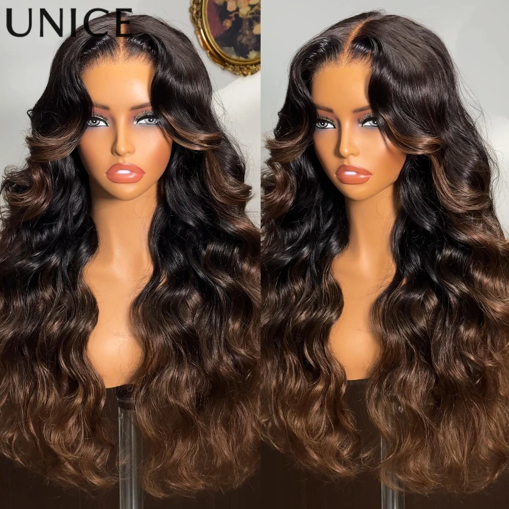 Unice Hair Chestnut Brown Ombre Loose Wave Wig 7x5 Pre Cut Pre Bleached Glueless Wig Human Hair Ready To Wear 150% Density
Unice Hair Chestnut Brown Ombre Loose Wave Wig 7x5 Pre Cut Pre Bleached Glueless Wig Human Hair Ready To Wear 150% Density