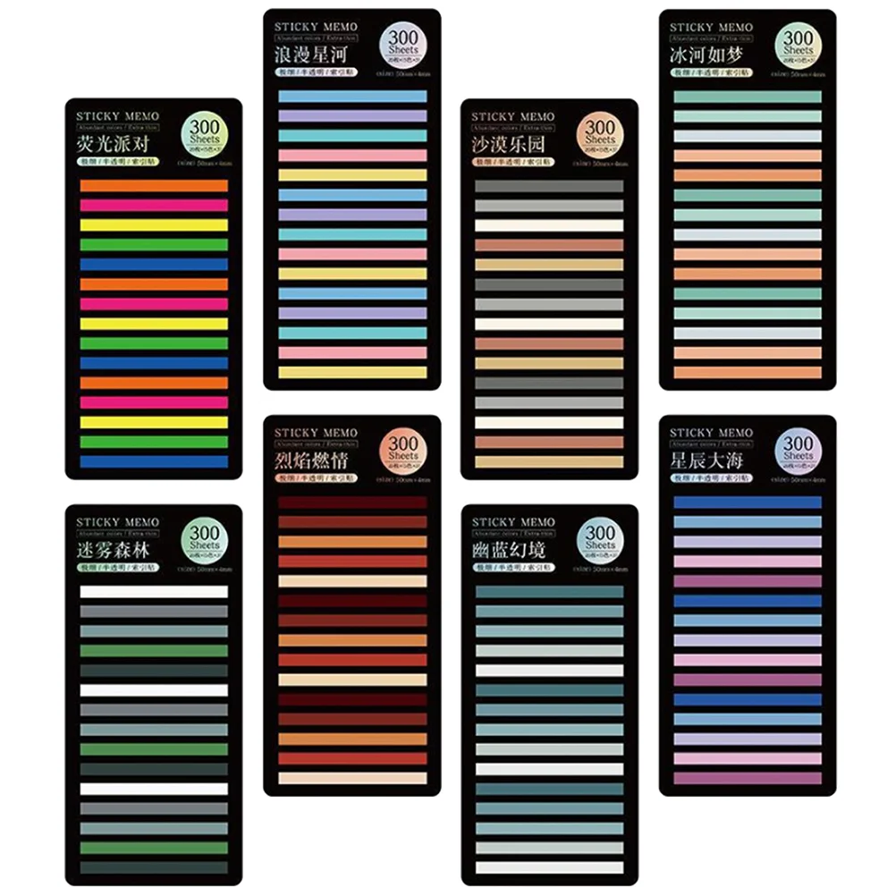 8 Sheets Page Marker Tabs Stickers Book Annotation Reusable Adhesive Markers Notebook Strips Colored Reading Strips Classic
8 Sheets Page Marker Tabs Stickers Book Annotation Reusable Adhesive Markers Notebook Strips Colored Reading Strips Classic