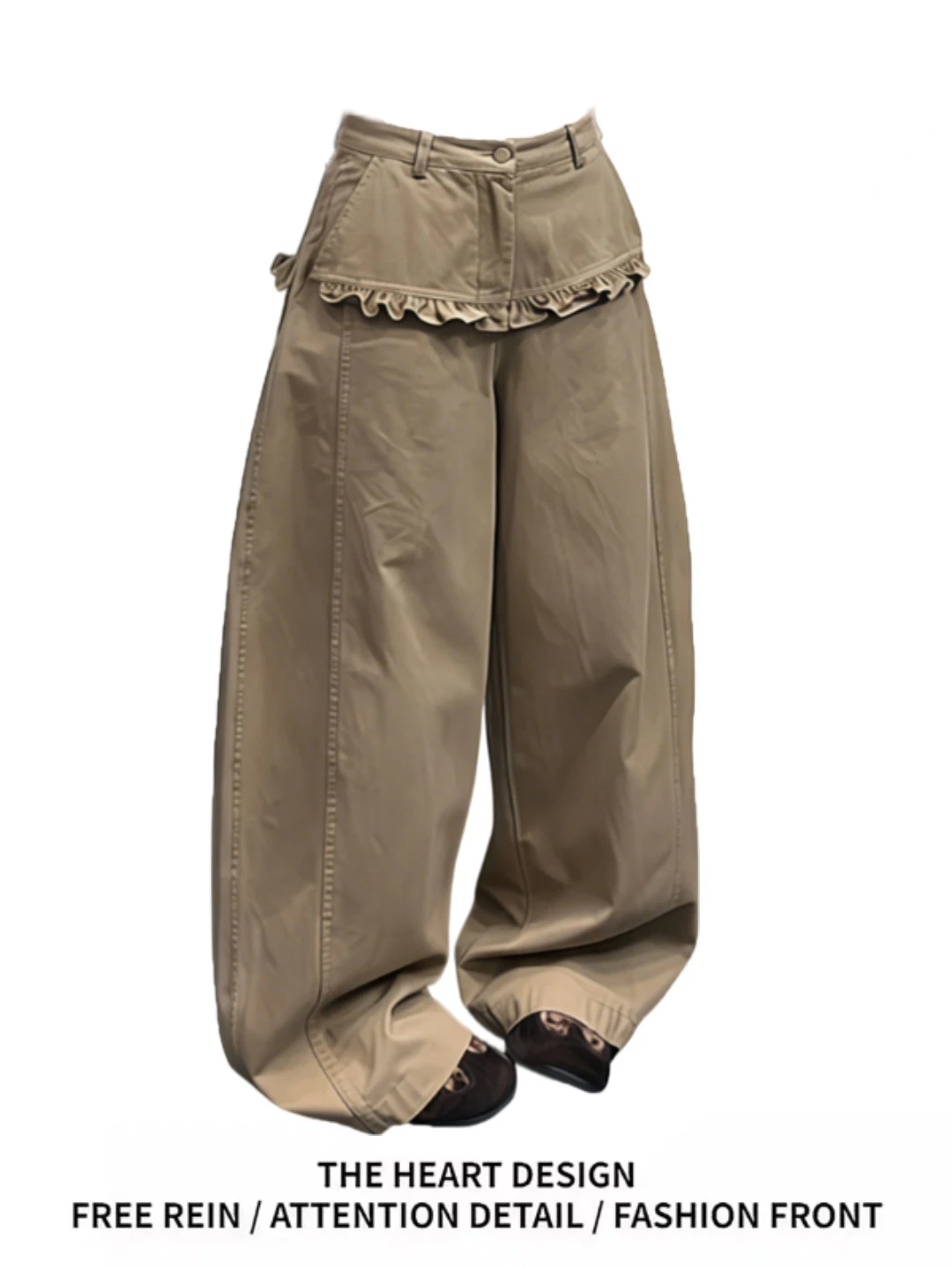 Retro American Lace Butt Curtain Pants Women's Loose Stylish Brown Denim High Waist Pocket Detail Wear Resistant Summer New S...
Retro American Lace Butt Curtain Pants Women's Loose Stylish Brown Denim High Waist Pocket Detail Wear Resistant Summer New S...