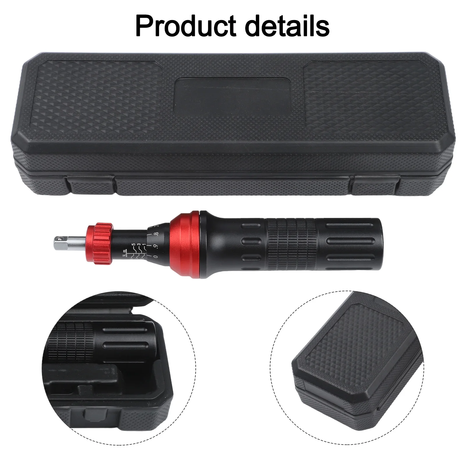 Adjustable Torque Tool High-Precision Torque DIY Projects Home Improvement 1-6 Nm Mechanically Preset Torque Gauge
Adjustable Torque Tool High-Precision Torque DIY Projects Home Improvement 1-6 Nm Mechanically Preset Torque Gauge