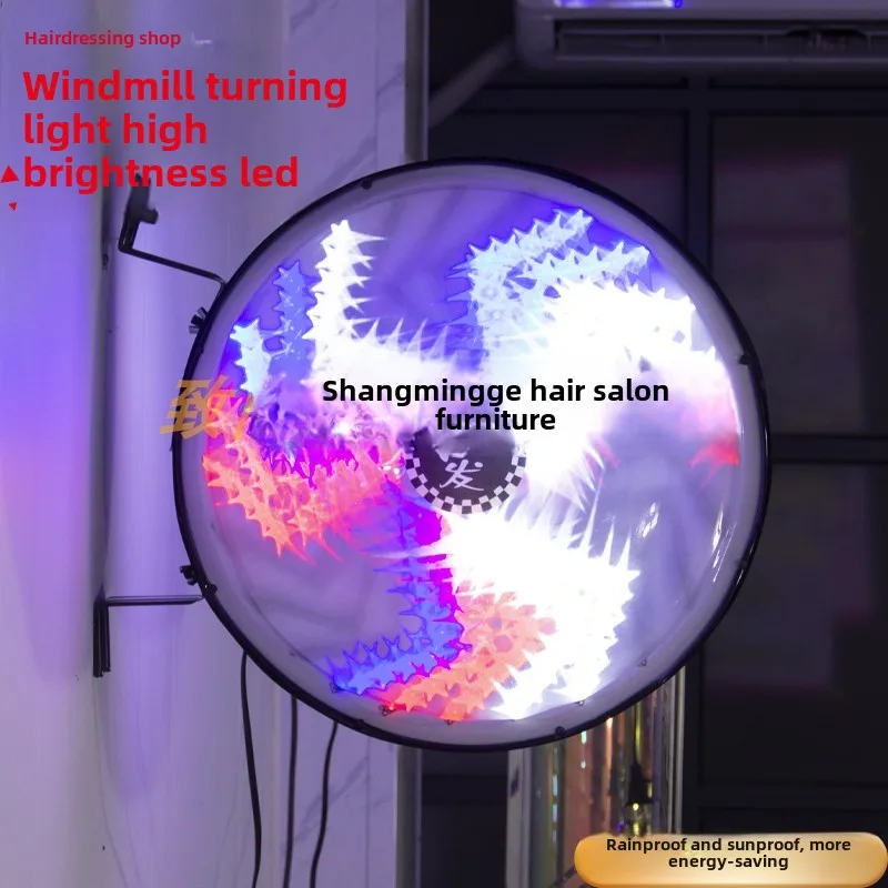 Beauty salon turn light haircut sign light wall hanging colorful Led Hot Wheel outdoor wall hanging round light 3
Beauty salon turn light haircut sign light wall hanging colorful Led Hot Wheel outdoor wall hanging round light 3