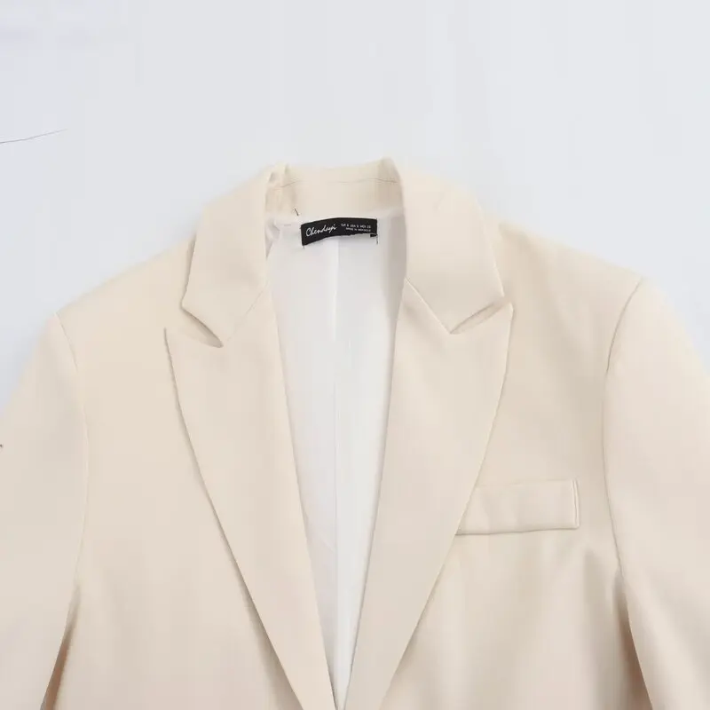 Spring 2024 Women's Slimming Versatile Loose Long Sve Suit Jaet Ele Sle Casual Chic Faionable Trendy Outerwear
Spring 2024 Women's Slimming Versatile Loose Long Sve Suit Jaet Ele Sle Casual Chic Faionable Trendy Outerwear