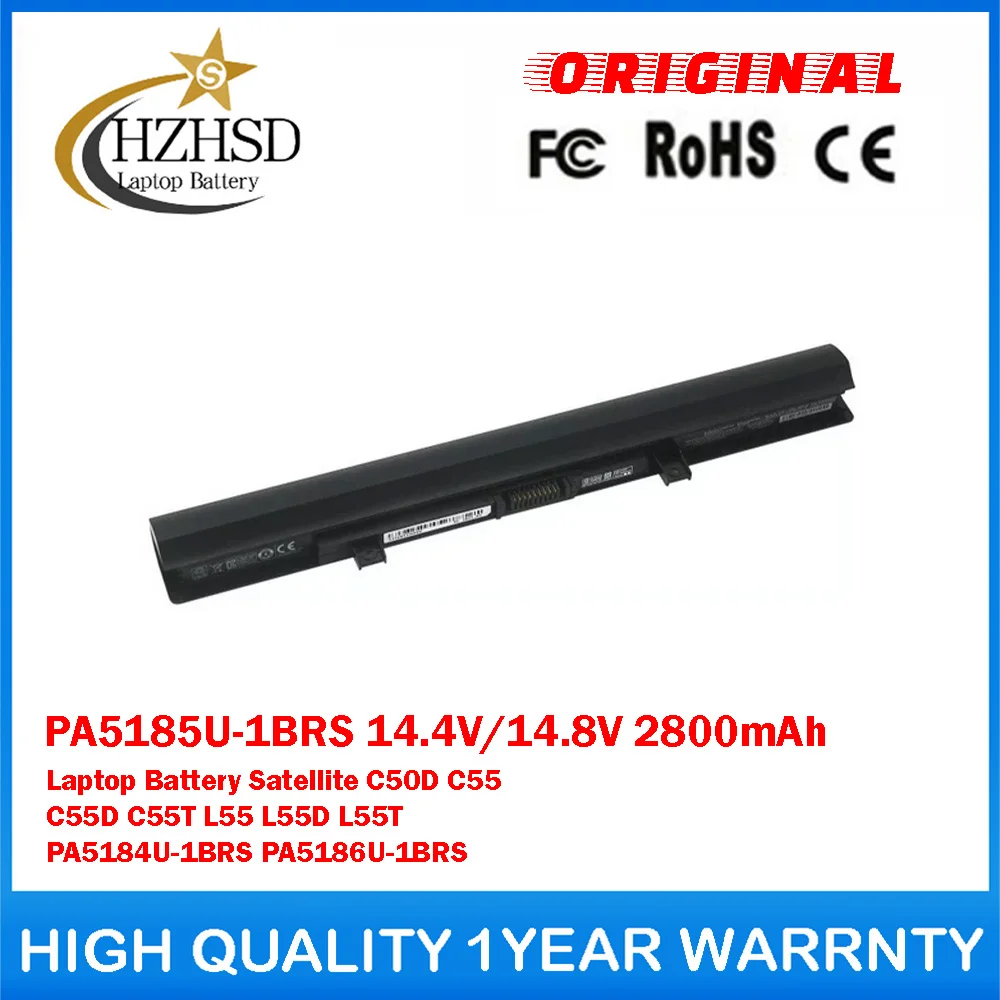 PA5185U-1BRS 14.4V/14.8V 2800mAh Genuine Original Laptop Battery For Toshiba Satellite C50D C55D C55T L55 L55D L55T PA5184U-1BRS
PA5185U-1BRS 14.4V/14.8V 2800mAh Genuine Original Laptop Battery For Toshiba Satellite C50D C55D C55T L55 L55D L55T PA5184U-1BRS