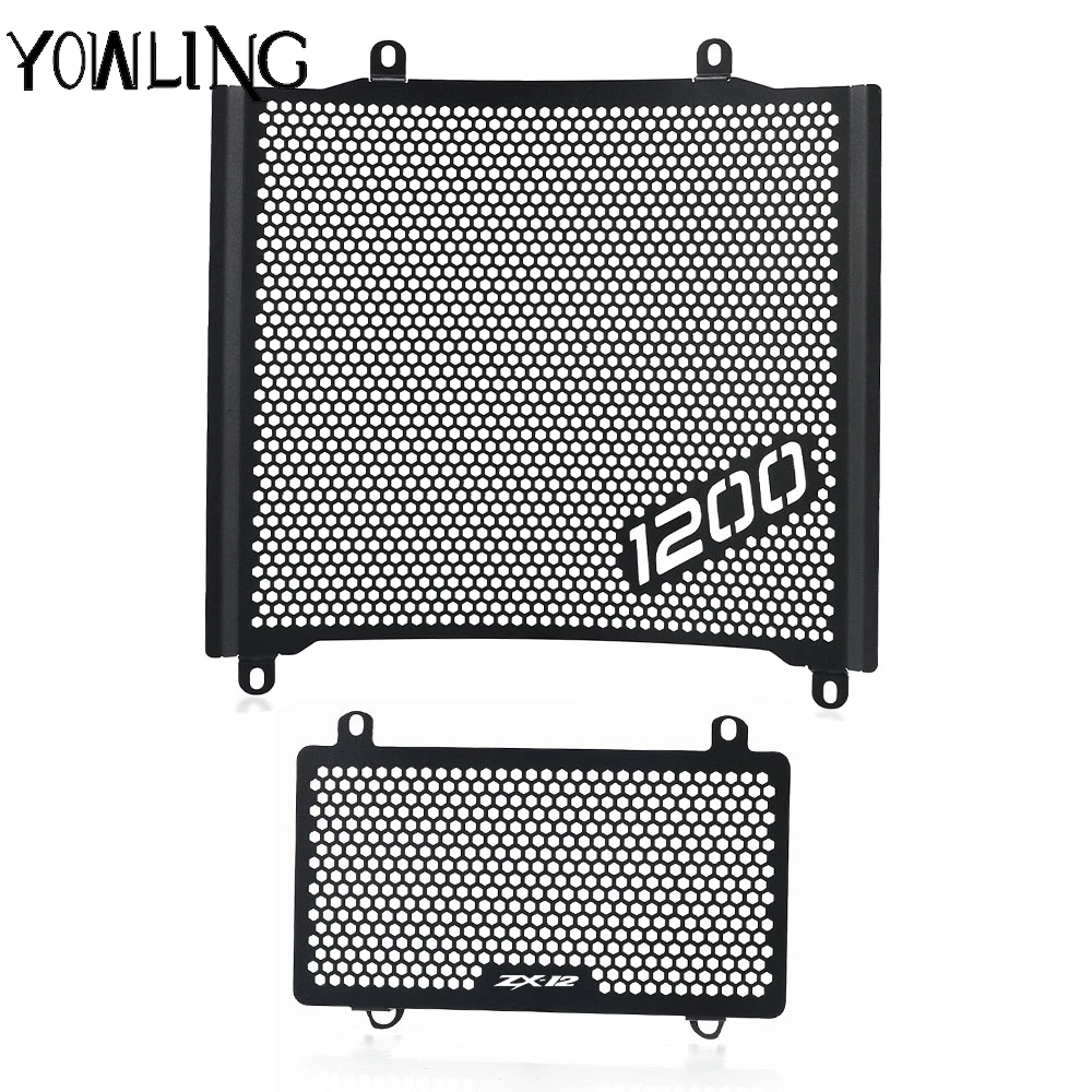 For Kawasaki ZZR1200 ZX-12 2002-2003-2004-2005-2006 Motorcycle Radiator Grill Cover Protector Oil Cooler Guard ZX12 ZZR 1200
For Kawasaki ZZR1200 ZX-12 2002-2003-2004-2005-2006 Motorcycle Radiator Grill Cover Protector Oil Cooler Guard ZX12 ZZR 1200