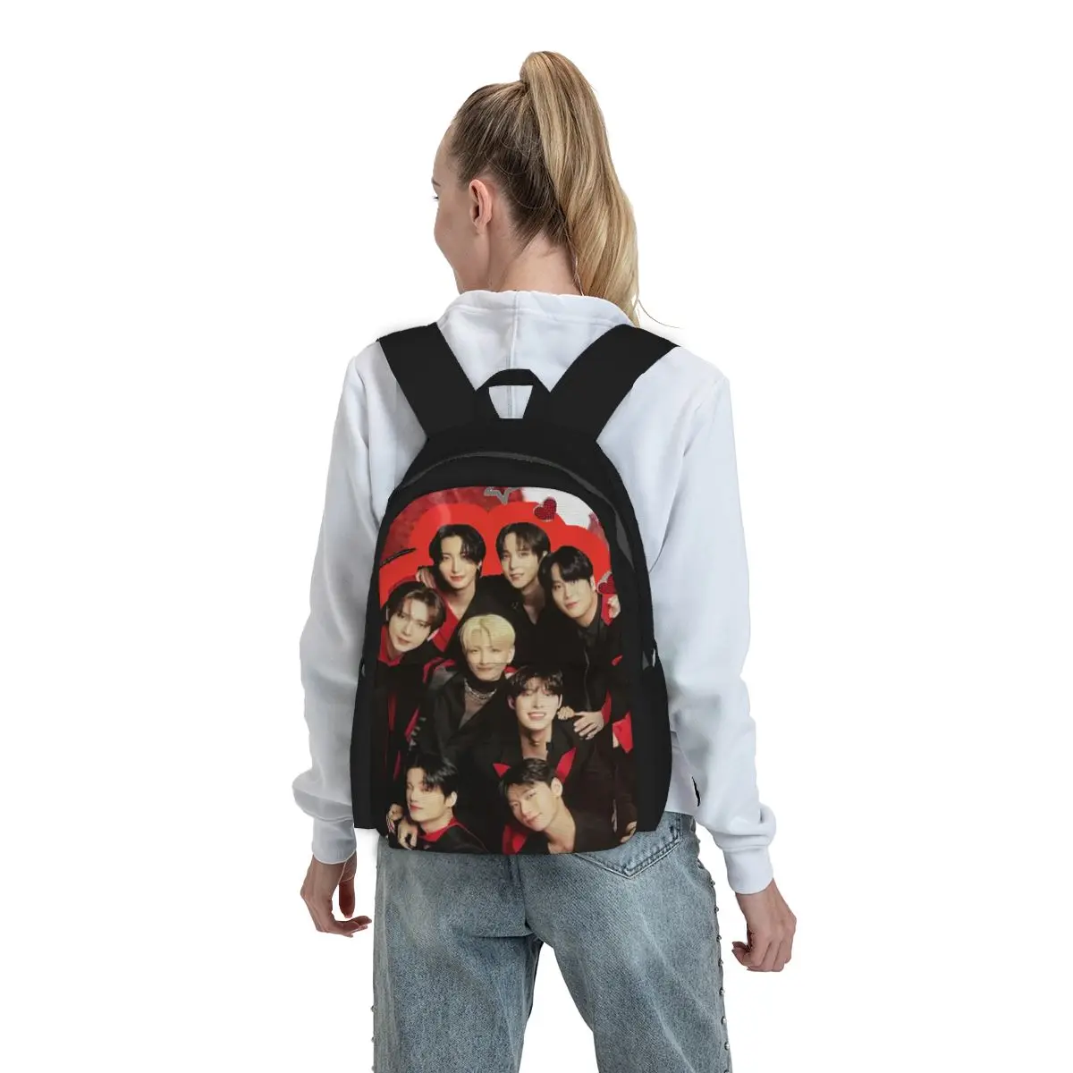 Kpop Star Singer Idol ATEEZ ATINY Backpack Boys Girls BookBag Children School Bag Laptop Shoulder Bags for Men Women
Kpop Star Singer Idol ATEEZ ATINY Backpack Boys Girls BookBag Children School Bag Laptop Shoulder Bags for Men Women