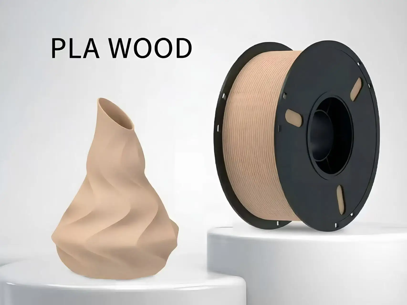 High Speed PLA Wood Filament,Natural Wood Color 3D Printing Filament 1.75mm, pla filament 1kg (2.2lbs), Consistent Diameter,
High Speed PLA Wood Filament,Natural Wood Color 3D Printing Filament 1.75mm, pla filament 1kg (2.2lbs), Consistent Diameter,