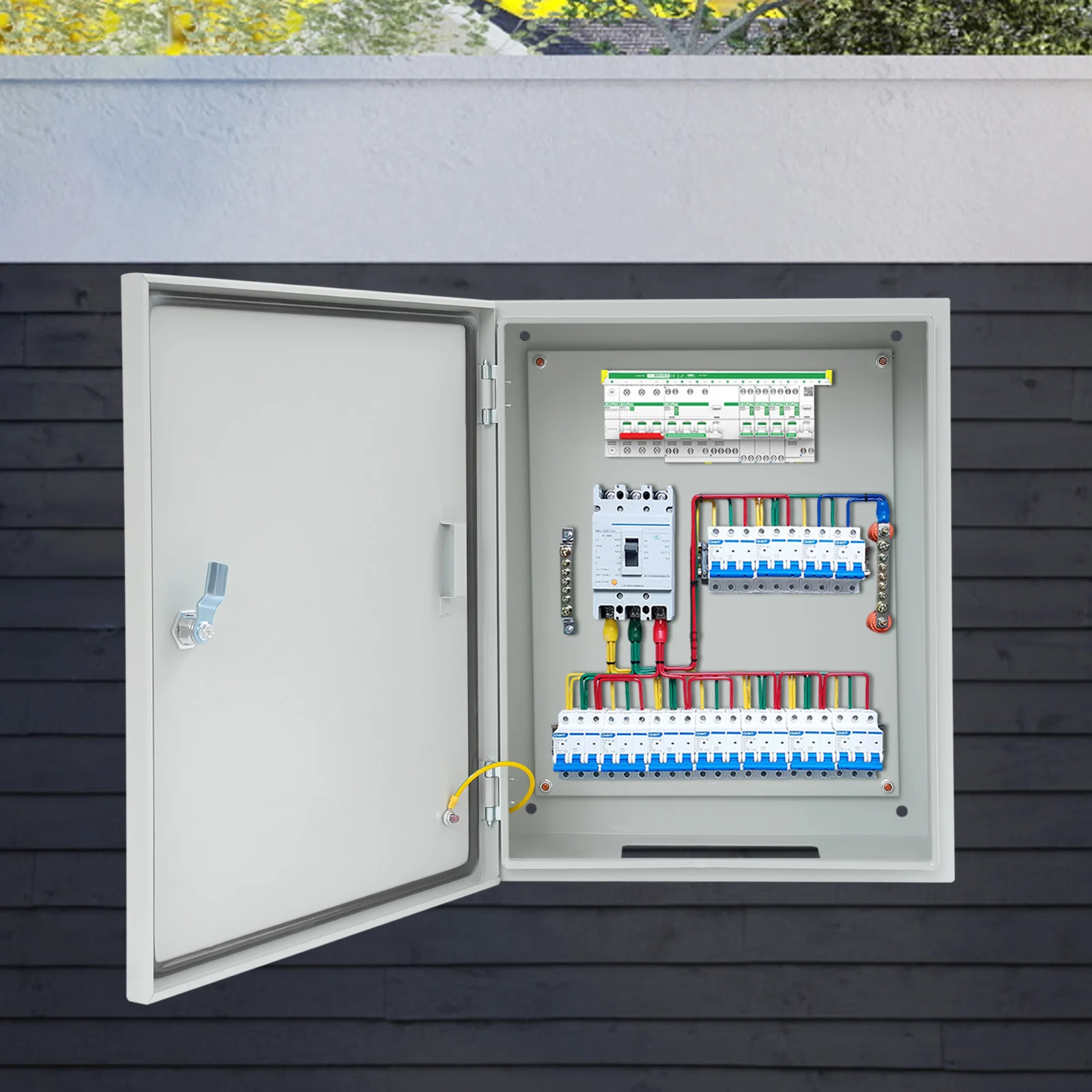 Electrical Box Steel Distribution Box Indoor/Outdoor Waterproof Enclosure Juction Box for Protecting Electrical Equipment
Electrical Box Steel Distribution Box Indoor/Outdoor Waterproof Enclosure Juction Box for Protecting Electrical Equipment