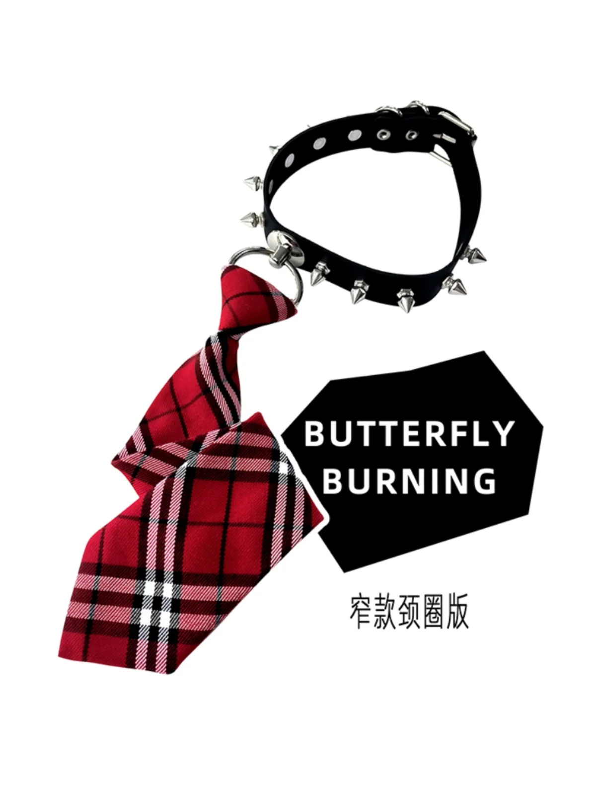 Original Handmade Narrow Neck Tie Personality Tie Punk Red Plaid Rivet Handsome Outfit Cosplay Festival Used for Shirt Bow Tie
Original Handmade Narrow Neck Tie Personality Tie Punk Red Plaid Rivet Handsome Outfit Cosplay Festival Used for Shirt Bow Tie