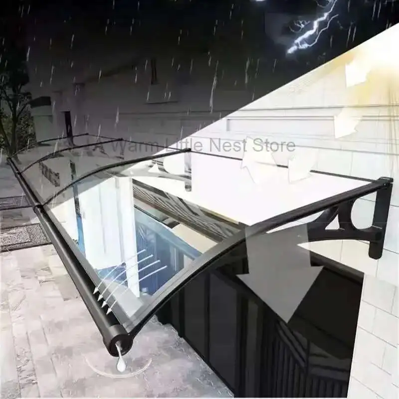 Outdoor Waterproof Awning for Courtyard Modern Thickened Metal Rain Cover Awnings Creative Minimalist Terrace Awning for Home
Outdoor Waterproof Awning for Courtyard Modern Thickened Metal Rain Cover Awnings Creative Minimalist Terrace Awning for Home