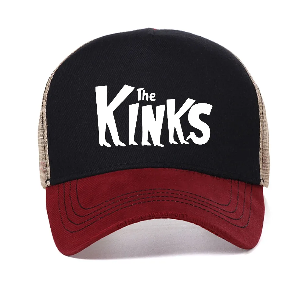 The Kinks letter print mesh baseball cap Rock&Roll Vintage Music Band 70s 80s Retro fashion sun hats Breathable Snapback hat
The Kinks letter print mesh baseball cap Rock&Roll Vintage Music Band 70s 80s Retro fashion sun hats Breathable Snapback hat