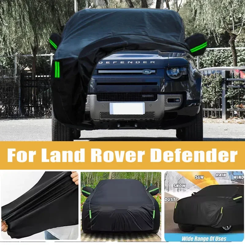 For Land Rover Defender Car Cover Four Seasons Outdoor Sun Anti UV Rain Snow Dust Protection Oxford Cloth Accessories
For Land Rover Defender Car Cover Four Seasons Outdoor Sun Anti UV Rain Snow Dust Protection Oxford Cloth Accessories