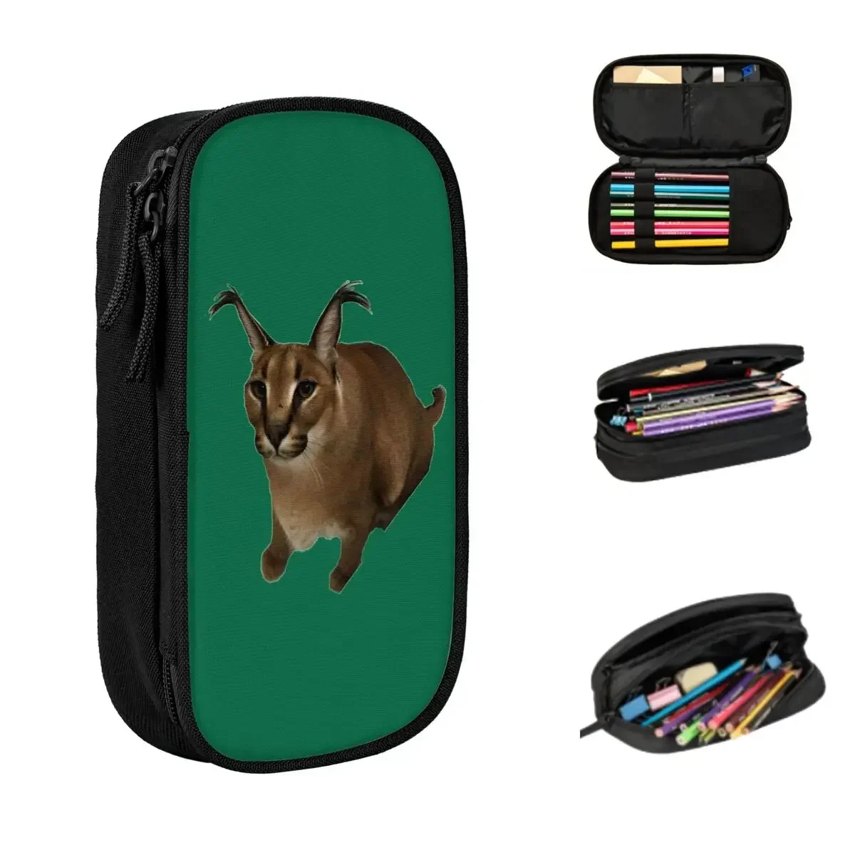 Big Floppa Animal Cat Pencil Cases Large Storage Pen Bags Pen Box Pencil Pouch For Boys Girls Students Stationery School Office
Big Floppa Animal Cat Pencil Cases Large Storage Pen Bags Pen Box Pencil Pouch For Boys Girls Students Stationery School Office