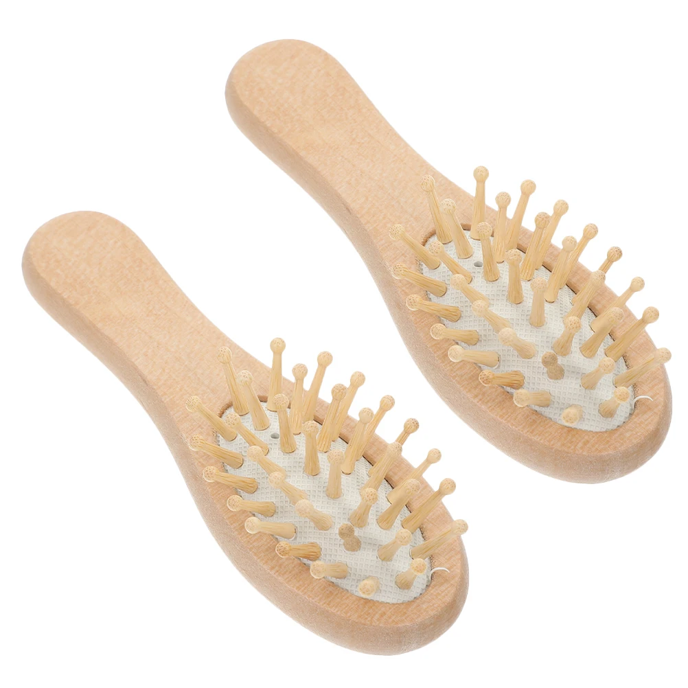 2pcs Air Bag Comb Portable Scalp Massager Kids Curly Anti Static Mini Wooden Wide Tooth Detangler For Home Travel Office Use 
2pcs Air Bag Comb Portable Scalp Massager Kids Curly Anti Static Mini Wooden Wide Tooth Detangler For Home Travel Office Use
