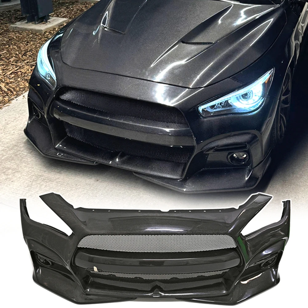 Special Offer:Carbon Fiber Vented Front Bumper Body Kit For Infiniti Q50 14-21
Special Offer:Carbon Fiber Vented Front Bumper Body Kit For Infiniti Q50 14-21