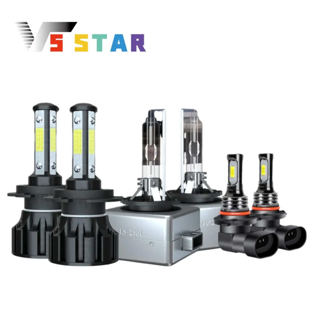 6pcs LED Bulbs Headlight High Low Beam Bulbs + LED HID Fog Light Driving Bulbs For 2007-2008 Cadillac Escalade Black & Sliver
6pcs LED Bulbs Headlight High Low Beam Bulbs + LED HID Fog Light Driving Bulbs For 2007-2008 Cadillac Escalade Black & Sliver