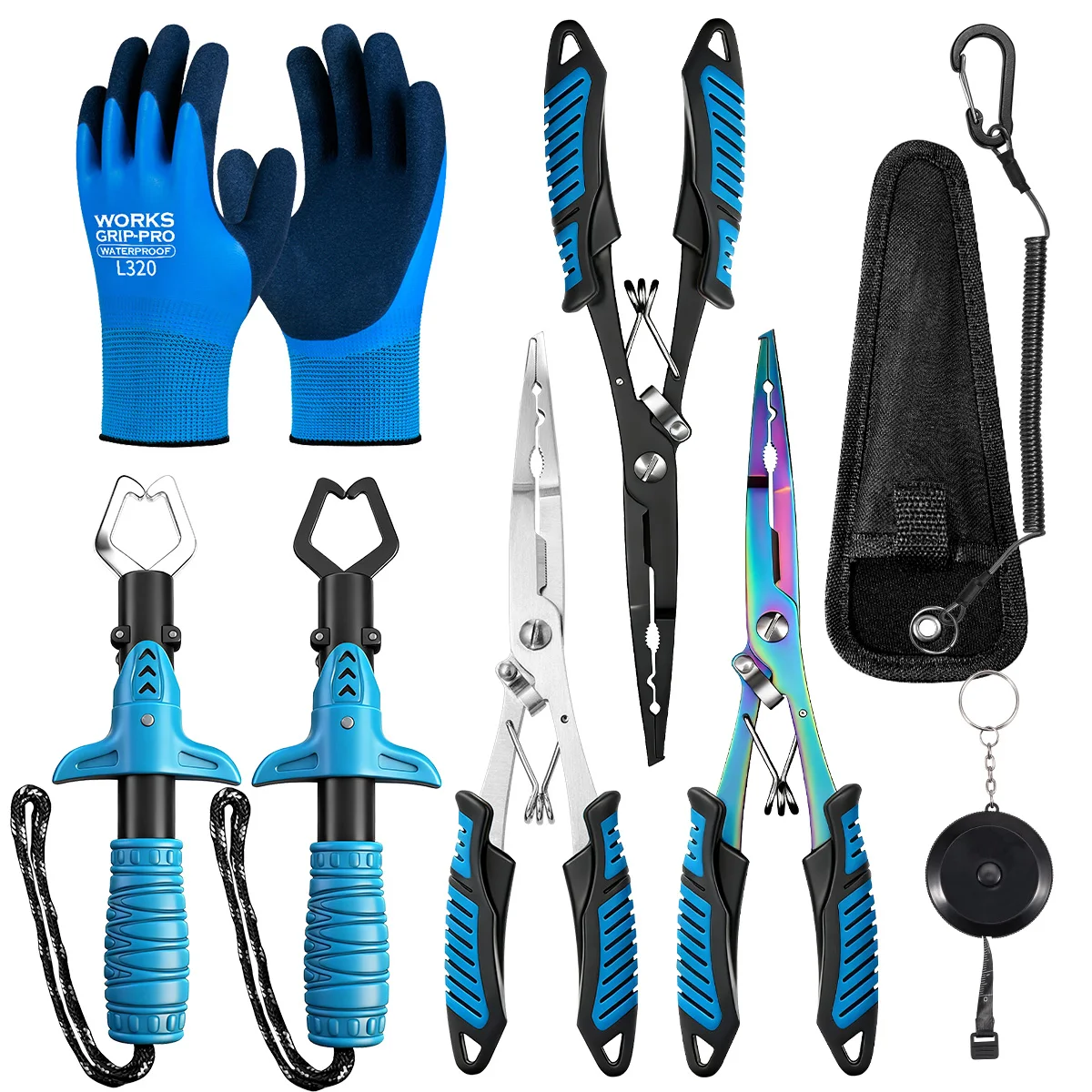 New fishing pliers with extended eagle beak, titanium-plated coating, rust-resistant, durable fishing accessories
New fishing pliers with extended eagle beak, titanium-plated coating, rust-resistant, durable fishing accessories