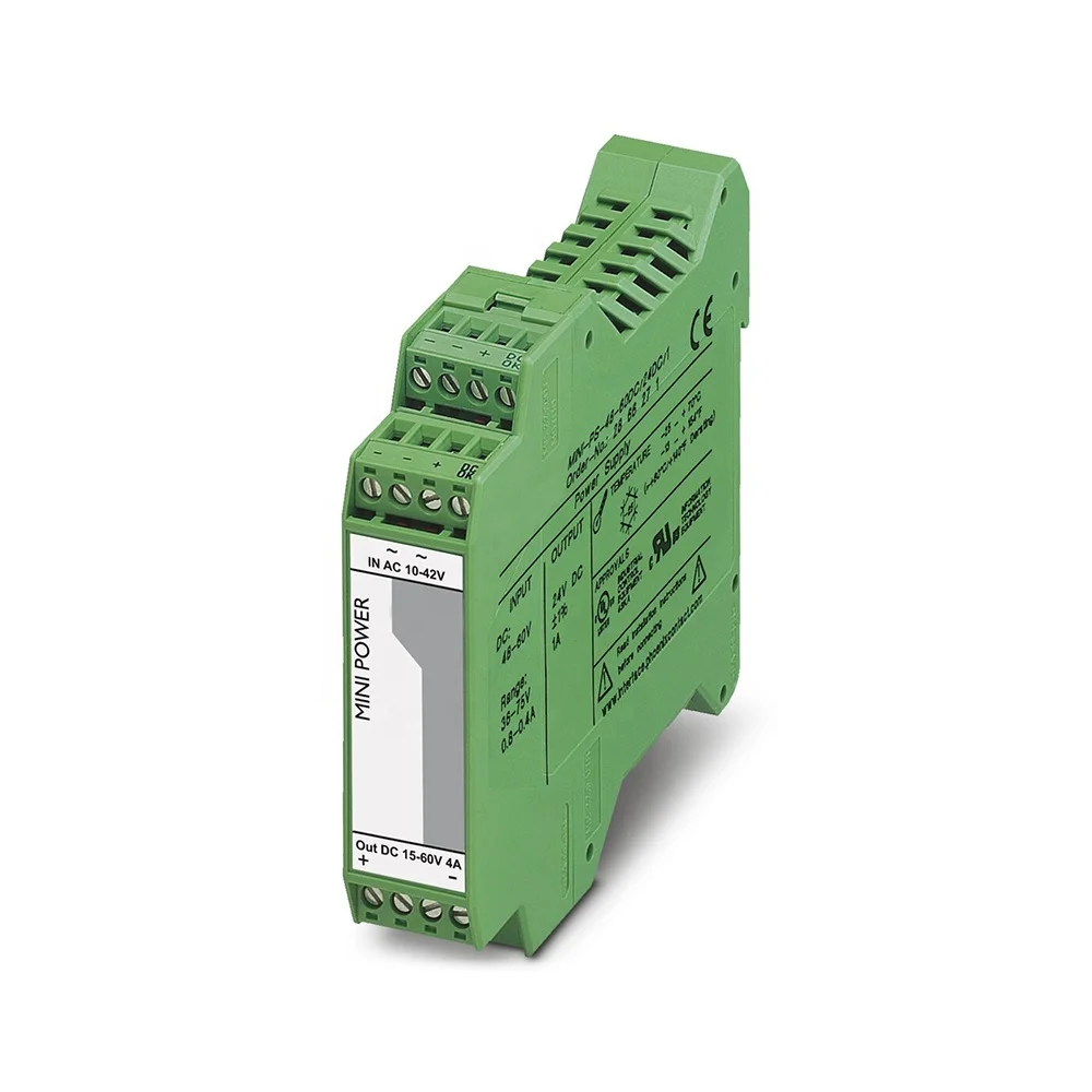 Новая модель 2320199 MINI-PS-10-42AC/15-60DC/3 MINI POWER для модуля питания Phoenix, высокое качество, быстрая доставка, идеально работает
Новая модель 2320199 MINI-PS-10-42AC/15-60DC/3 MINI POWER для модуля питания Phoenix, высокое качество, быстрая доставка, идеально работает