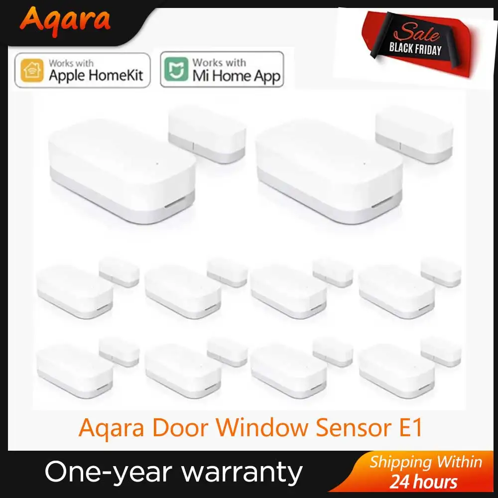 Aqara Door Window Sensor E1 ZigBee 3.0 MCCGQ14LM APP Remote Control For Smart Home Work With Xiaomi Mijia APP Apple HomeKit
Aqara Door Window Sensor E1 ZigBee 3.0 MCCGQ14LM APP Remote Control For Smart Home Work With Xiaomi Mijia APP Apple HomeKit