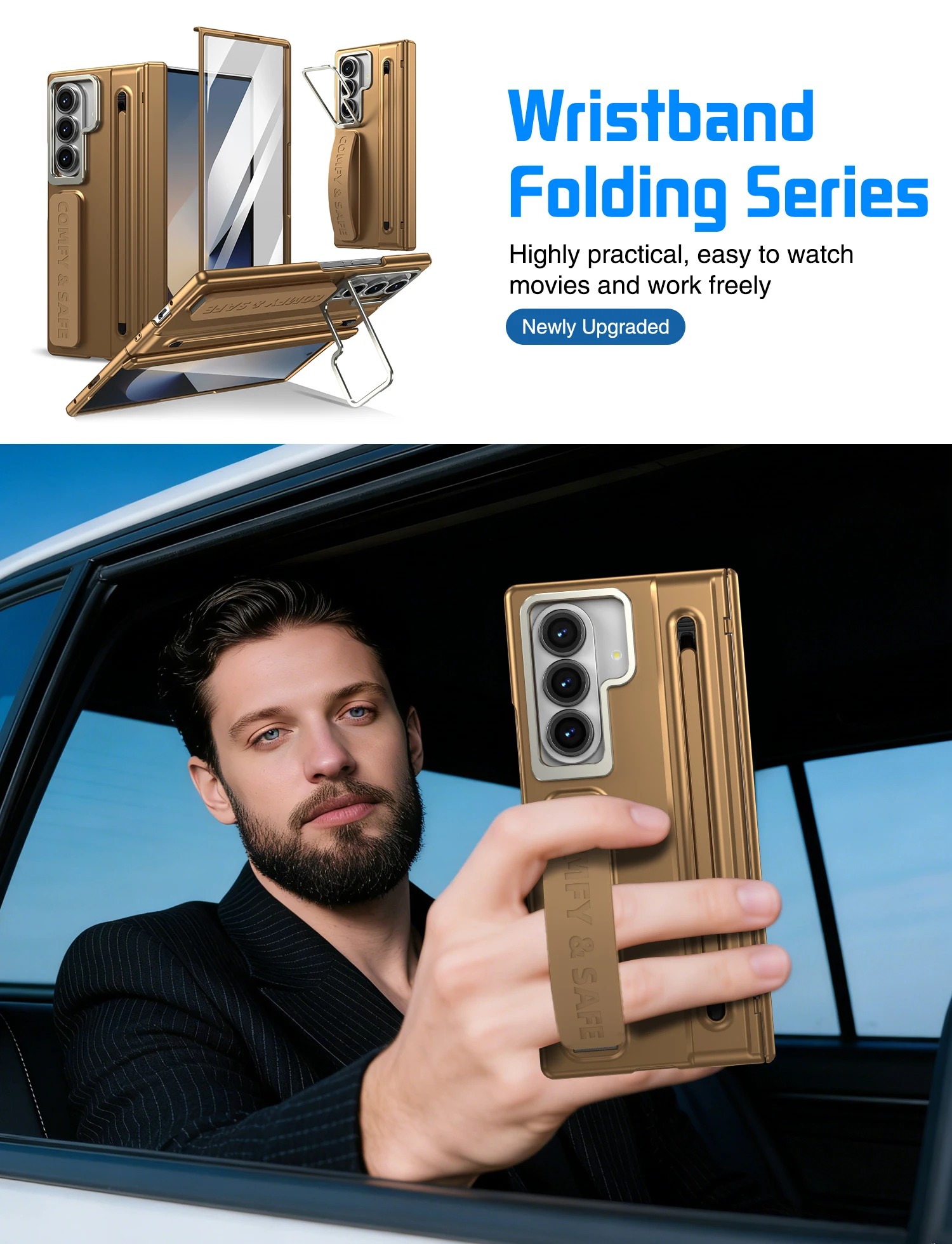 For Samsung Galaxy Z Fold 7 6 5 4 With Pen Slot & S Pen, Invisible Stable Stander Phone Case Screen Protect Film Hinge Protect
For Samsung Galaxy Z Fold 7 6 5 4 With Pen Slot & S Pen, Invisible Stable Stander Phone Case Screen Protect Film Hinge Protect