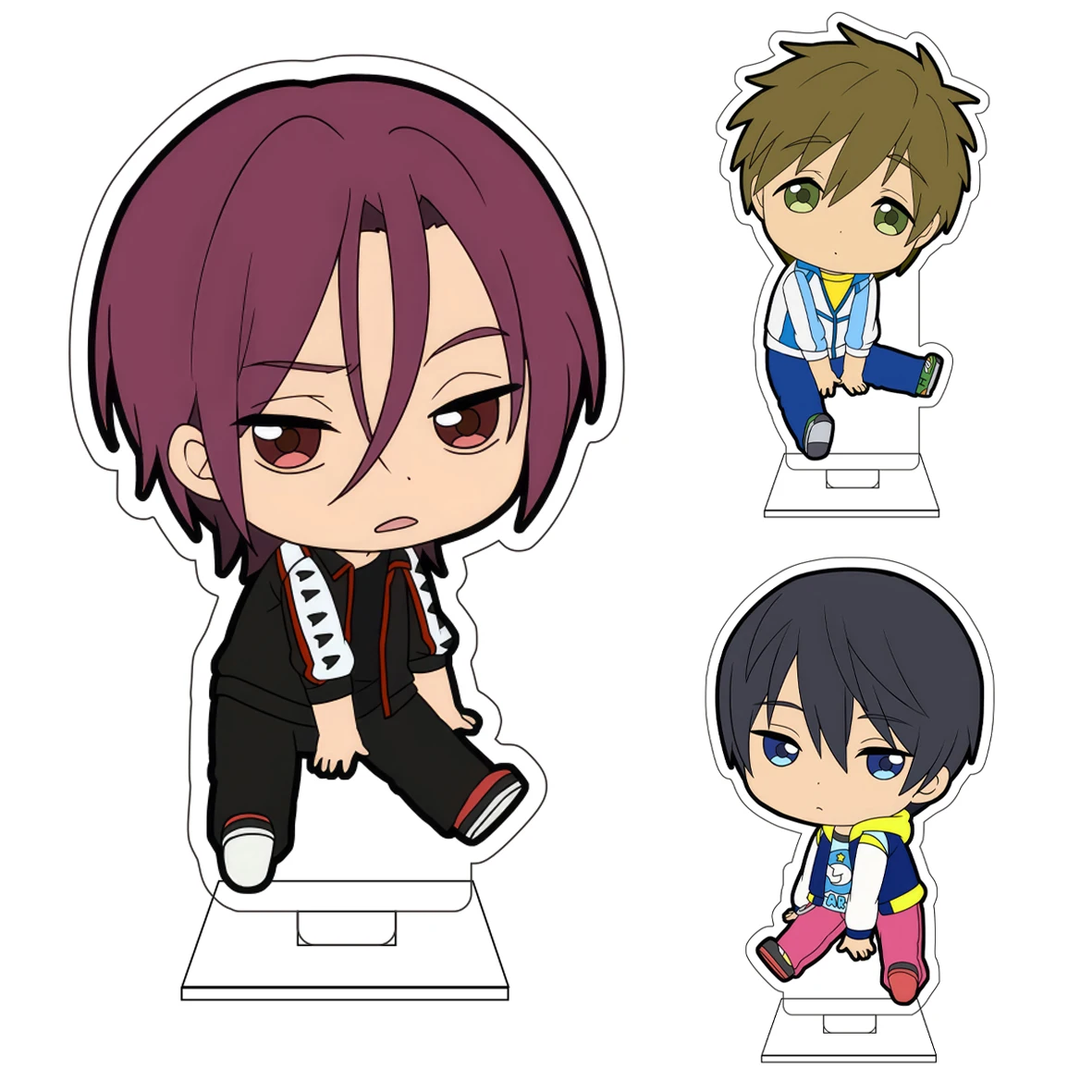 10CM Anime Free! Cosplay Cute Acrylic Figure Stand Plate Hazuki Nagisa Tachibana Makoto Nanase Haruka Ornaments Gifts
10CM Anime Free! Cosplay Cute Acrylic Figure Stand Plate Hazuki Nagisa Tachibana Makoto Nanase Haruka Ornaments Gifts