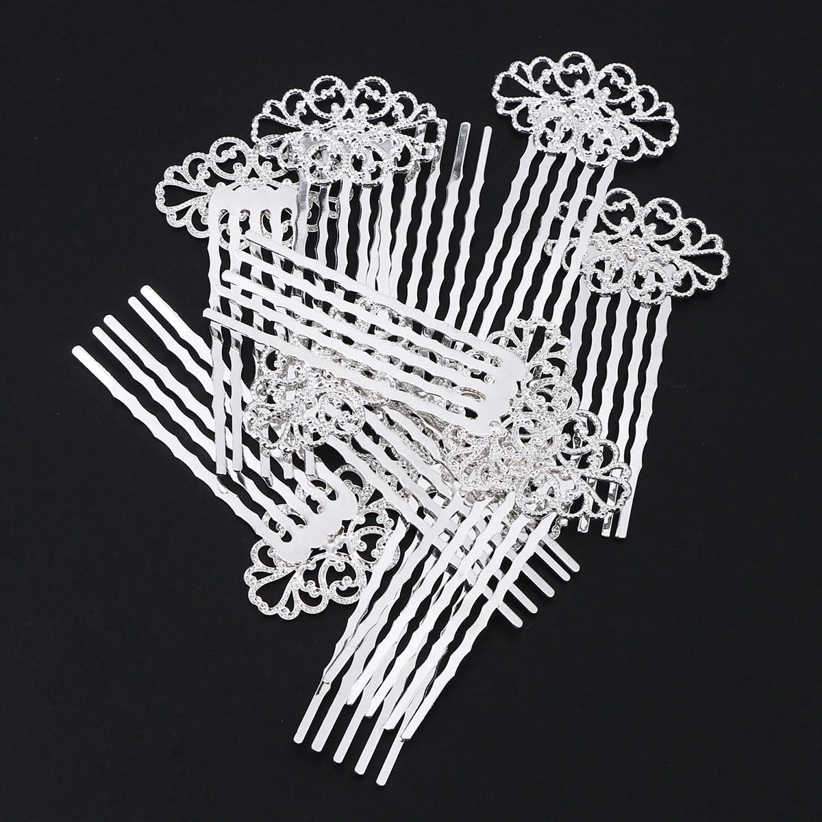 10 Pcs Five Tooth Comb Gold Hair Accessories Women Headdress FlowerInserted Combs Durable Elegant Hairstyle Prom Party Wedding
10 Pcs Five Tooth Comb Gold Hair Accessories Women Headdress FlowerInserted Combs Durable Elegant Hairstyle Prom Party Wedding