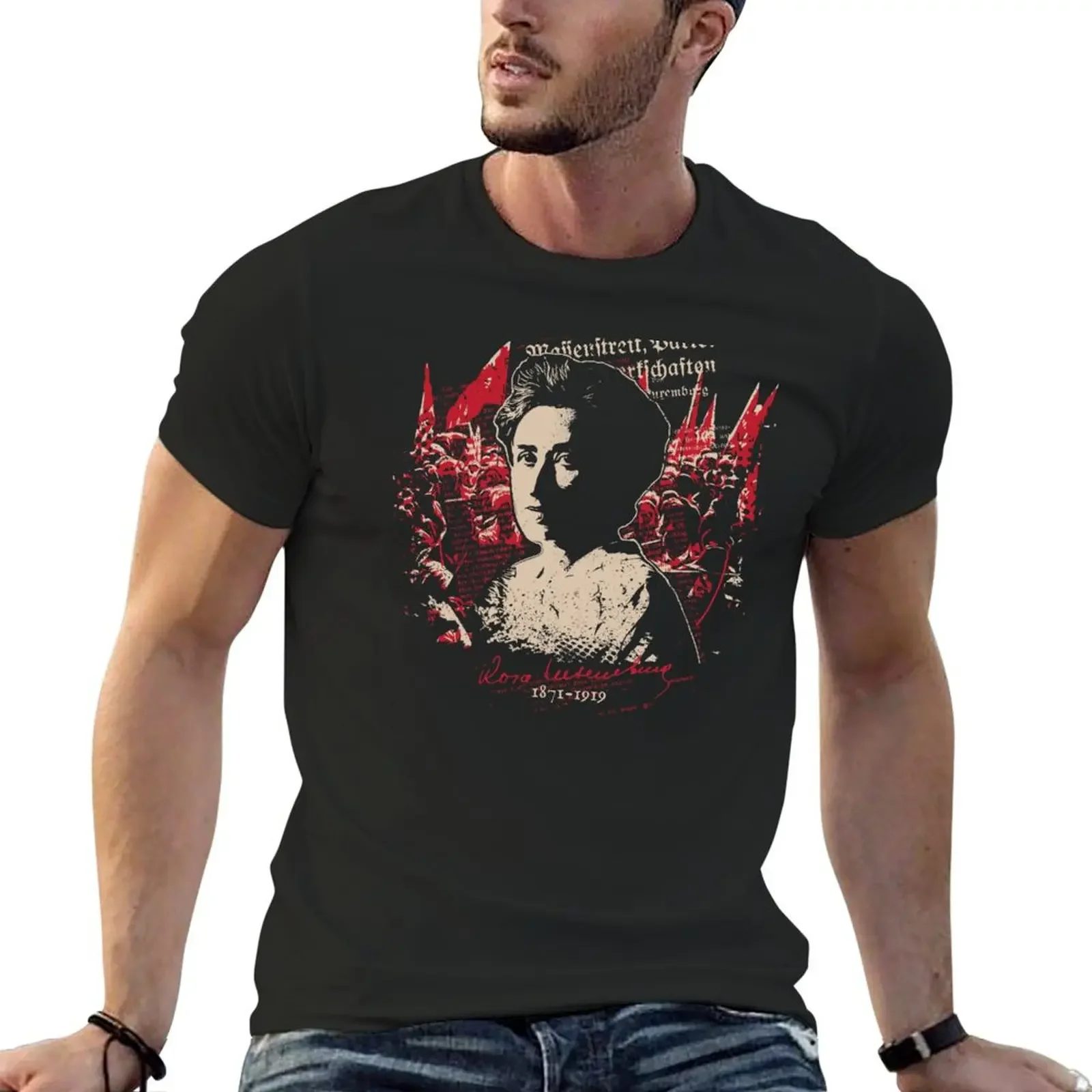 Rosa Luxemburg T-Shirt boys animal print aesthetic clothes sports fans mens clothing
Rosa Luxemburg T-Shirt boys animal print aesthetic clothes sports fans mens clothing