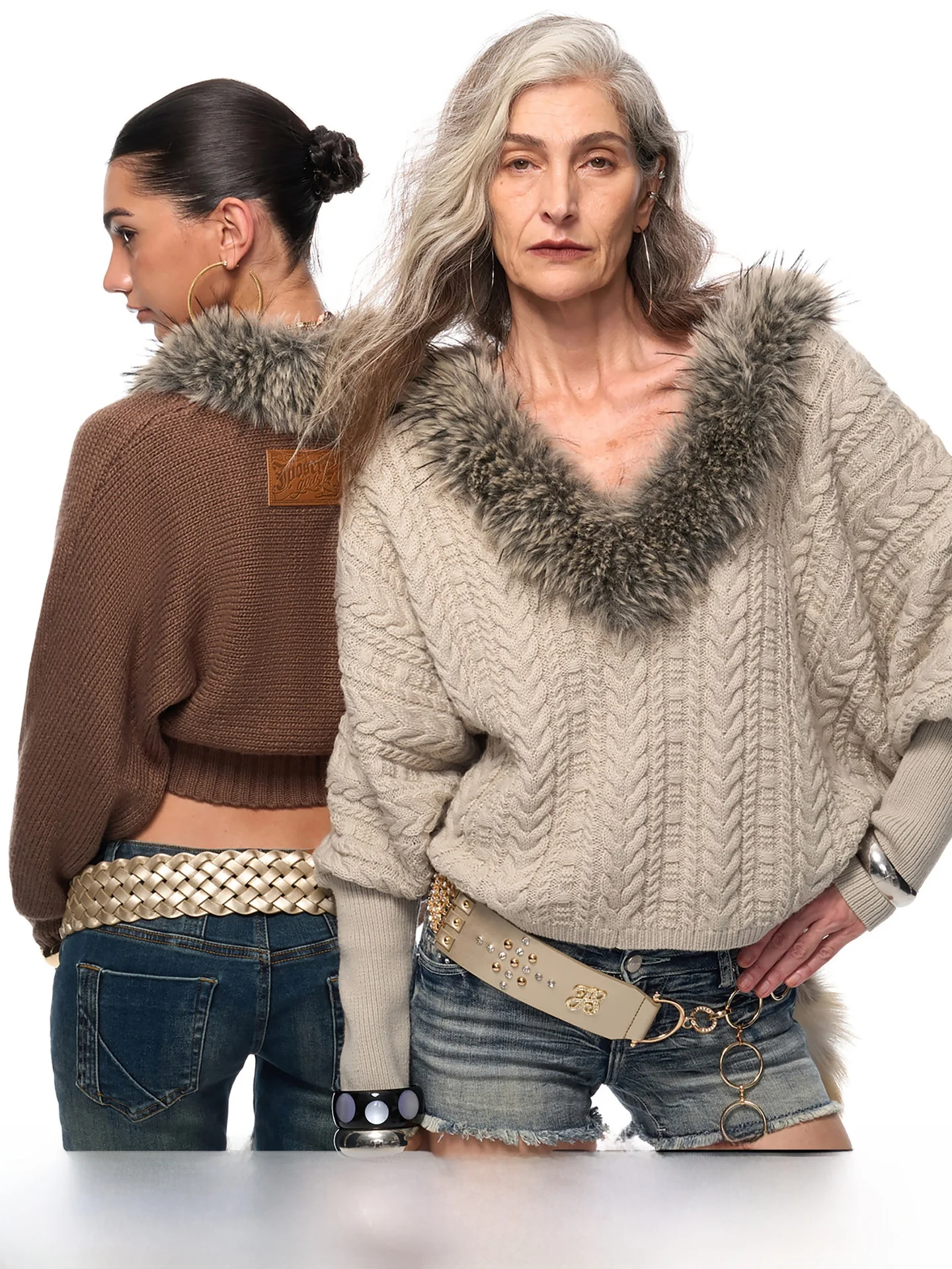 Оригинальный вязаный свитер JYOSEI из смесовой шерсти с рукавами «летучая мышь», женский, свободного кроя, с имитацией меха, из мягкой акрилово-нейлоновой смеси, с длинными рукавами, V-образный вырез
Оригинальный вязаный свитер JYOSEI из смесовой шерсти с рукавами «летучая мышь», женский, свободного кроя, с имитацией меха, из мягкой акрилово-нейлоновой смеси, с длинными рукавами, V-образный вырез