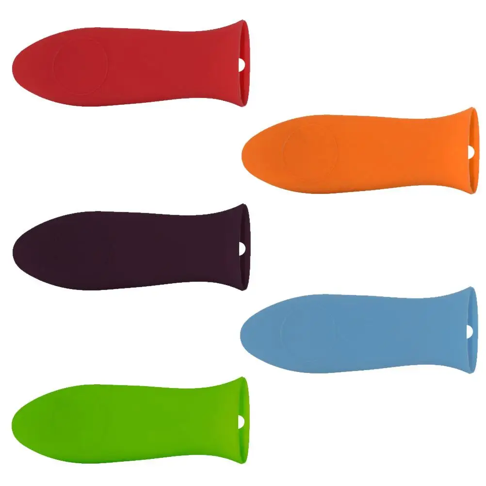 5pcs Silicone Pot Handle Protector Anti-scald Heat-insulation Kitchen Hot Handle Sleeve Easy Clean Soft Multifunctional
5pcs Silicone Pot Handle Protector Anti-scald Heat-insulation Kitchen Hot Handle Sleeve Easy Clean Soft Multifunctional