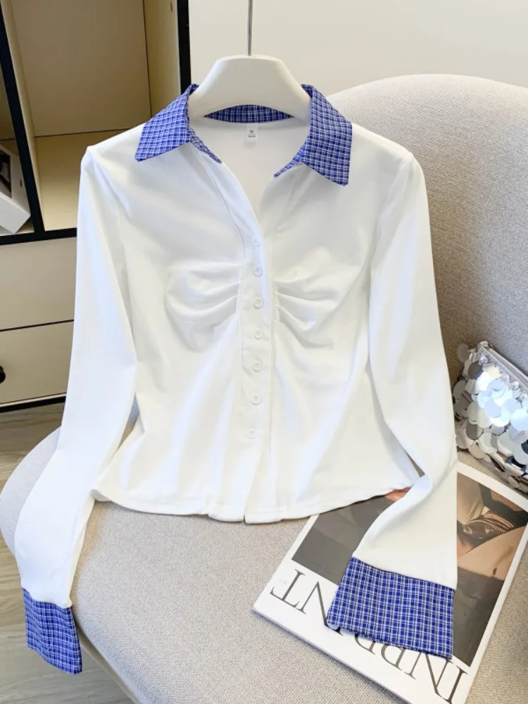 Женский трикотажный топ Color Blo Long Sve, весенний базовый повседневный топ из смесового хлопка и полиэстера
Женский трикотажный топ Color Blo Long Sve, весенний базовый повседневный топ из смесового хлопка и полиэстера