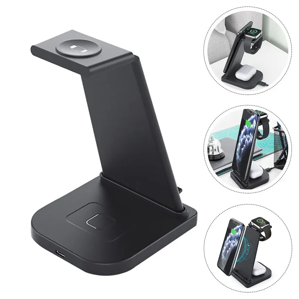 1Pcs Multipurpose 3 in 1 Wireless Charger Detachable Phone Holder Charger Earphone Watch Compact Charging Bracket Phone Charging
1Pcs Multipurpose 3 in 1 Wireless Charger Detachable Phone Holder Charger Earphone Watch Compact Charging Bracket Phone Charging