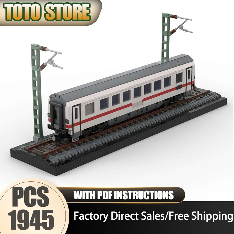 Moc Building Blocks Modern European/German City Express Train Passenger Carriage Technology Brick Assembly Construction ToyGitt
Moc Building Blocks Modern European/German City Express Train Passenger Carriage Technology Brick Assembly Construction ToyGitt