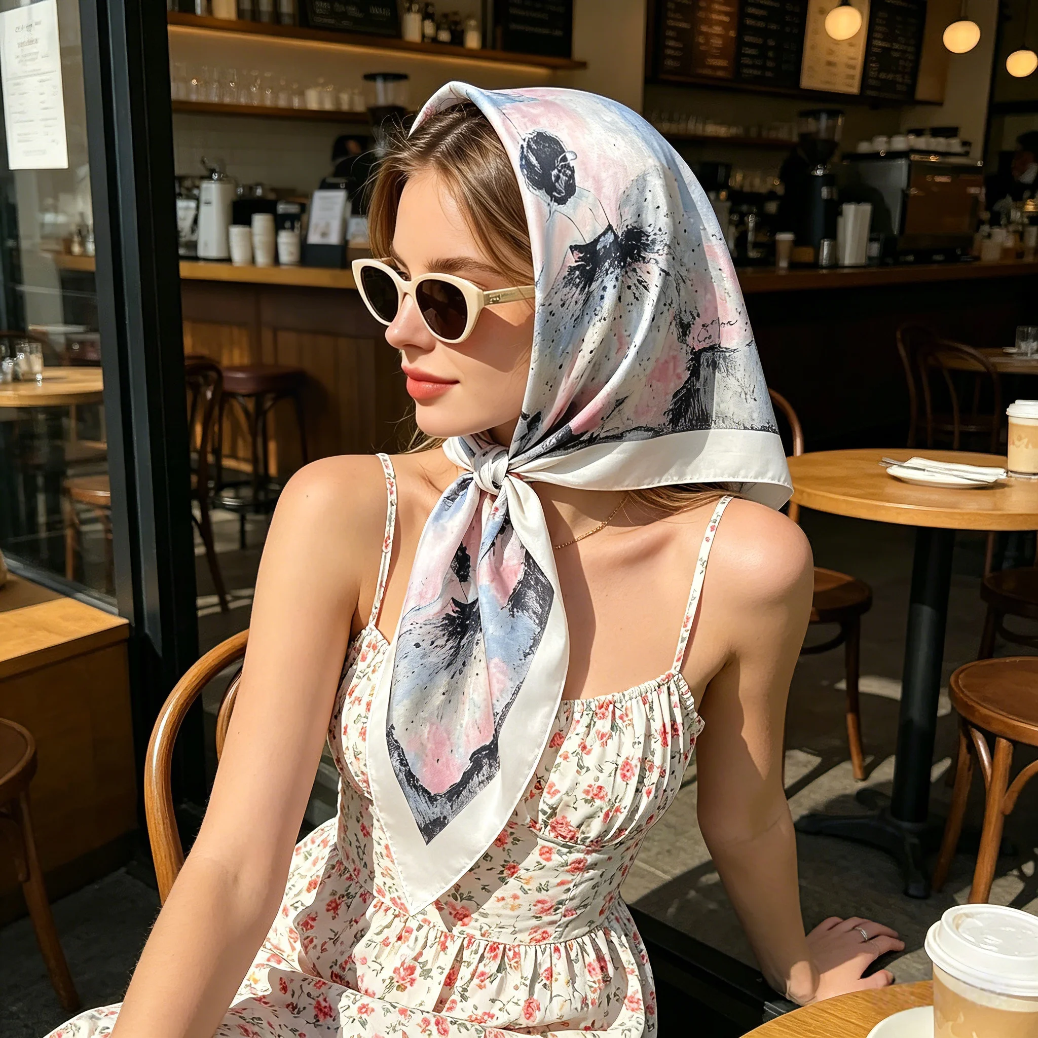 2026 New Fashion Headscarf Square Satin Scarf For Women Print Shawl Foulard Hijab Neckerchief Headband Hair Wrap Bandana
2026 New Fashion Headscarf Square Satin Scarf For Women Print Shawl Foulard Hijab Neckerchief Headband Hair Wrap Bandana