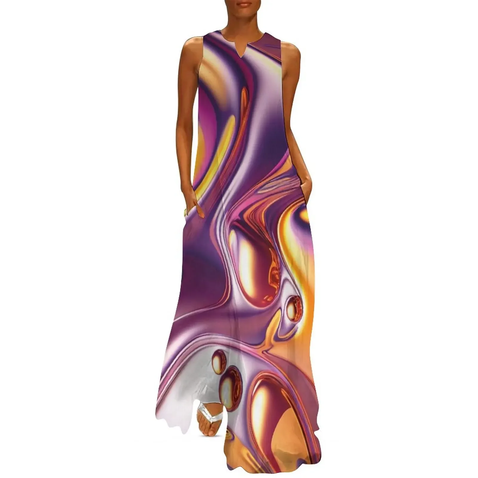 liquid chrome Long Dress elegant chic wedding evening dresses dresses for womens party dresses women Dress
liquid chrome Long Dress elegant chic wedding evening dresses dresses for womens party dresses women Dress