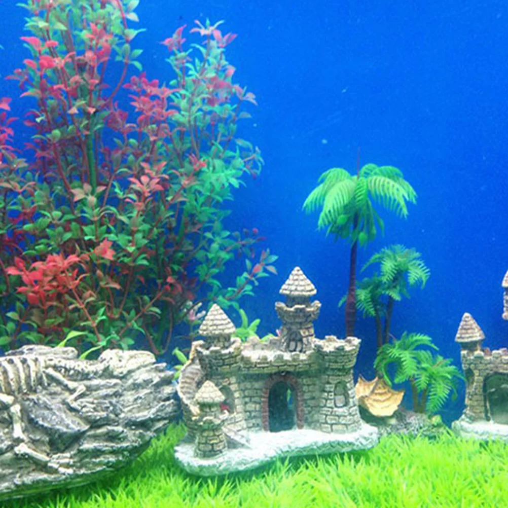 Fish Tank Aquarium Castle Landscaping Ornament Resin Decoration Realistic Natural Safe for Long-Term Aquarium Use
Fish Tank Aquarium Castle Landscaping Ornament Resin Decoration Realistic Natural Safe for Long-Term Aquarium Use