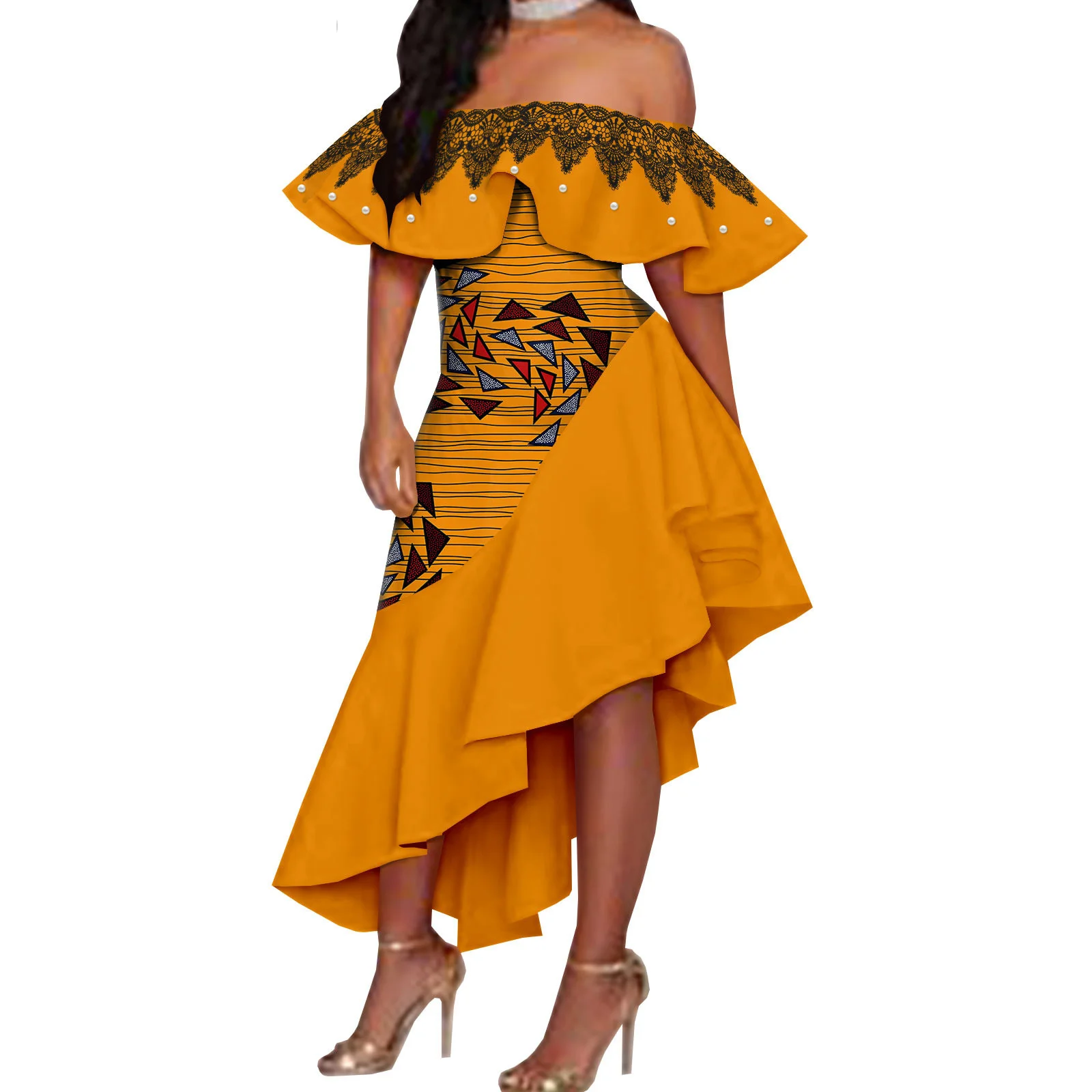 Ankara Print Embroidery High Wasit Elegant Bodycon Dress for Evening Party Dashiki Outfit New Fashion African Clothes for Women
Ankara Print Embroidery High Wasit Elegant Bodycon Dress for Evening Party Dashiki Outfit New Fashion African Clothes for Women