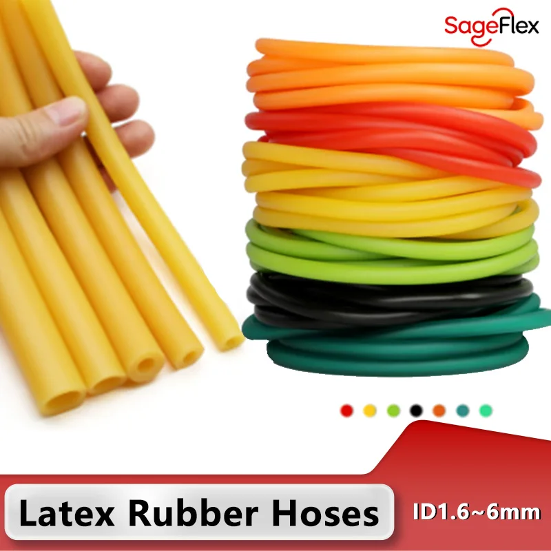 2/5/10m ID1.6/1.7/1.8/2/3/4/5/6mm Latex Rubber Hoses Good Quality Slingshot Catapult Speargun Tension Belt Elastic Rubber Band
2/5/10m ID1.6/1.7/1.8/2/3/4/5/6mm Latex Rubber Hoses Good Quality Slingshot Catapult Speargun Tension Belt Elastic Rubber Band