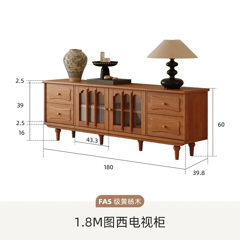 A1 retro solid wood TV cabinet American coffee table TV cabinet combination storage locker
A1 retro solid wood TV cabinet American coffee table TV cabinet combination storage locker
