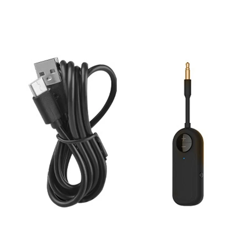 ELECT-Bluetooth 5.3 Audio Receiver Transmitter 3.5Mm AUX With Mic Stereo Music Adapter For Headphones PC Car Speakers
ELECT-Bluetooth 5.3 Audio Receiver Transmitter 3.5Mm AUX With Mic Stereo Music Adapter For Headphones PC Car Speakers