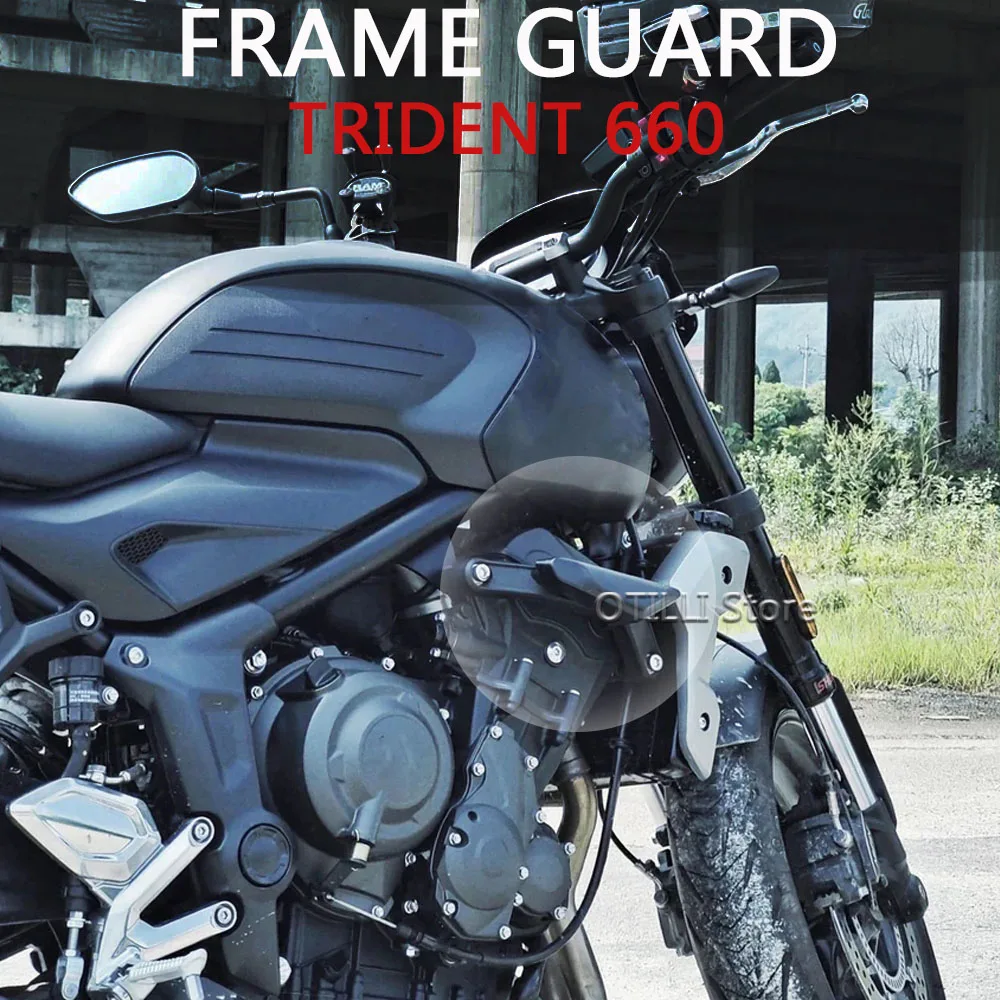 For Trident 660 2021-2022 For Trident660 Frame slider Crash Protector Fairing Guard Crash Pad Protection Motorcycle Accessoreis
For Trident 660 2021-2022 For Trident660 Frame slider Crash Protector Fairing Guard Crash Pad Protection Motorcycle Accessoreis