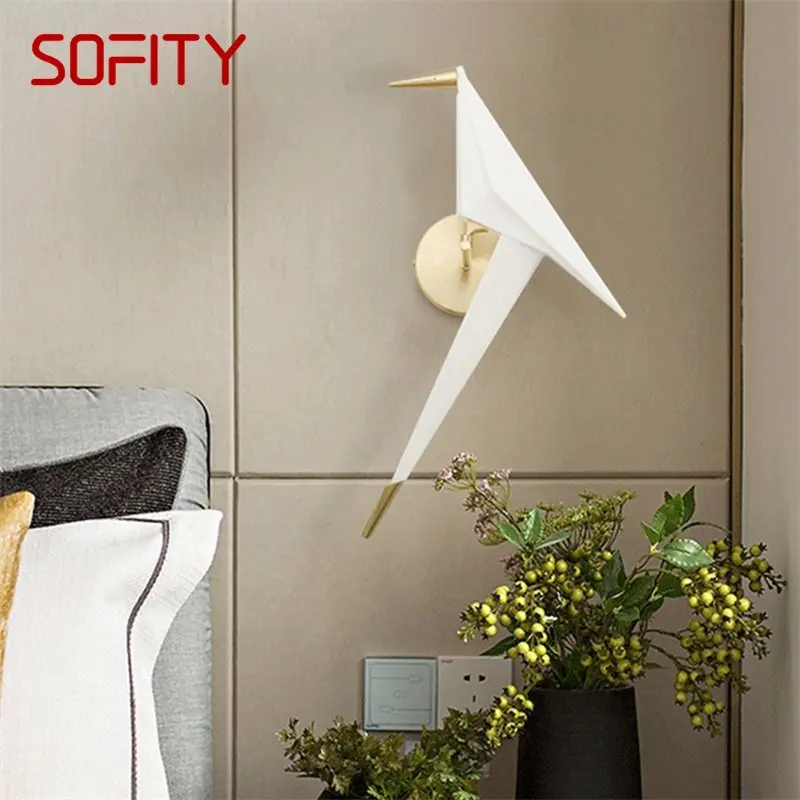 BERTH Nordic Wall Lamp Bird Shade LED Decorative Fixtures Modern Sconce Lights For Home Living Room Corridor
BERTH Nordic Wall Lamp Bird Shade LED Decorative Fixtures Modern Sconce Lights For Home Living Room Corridor