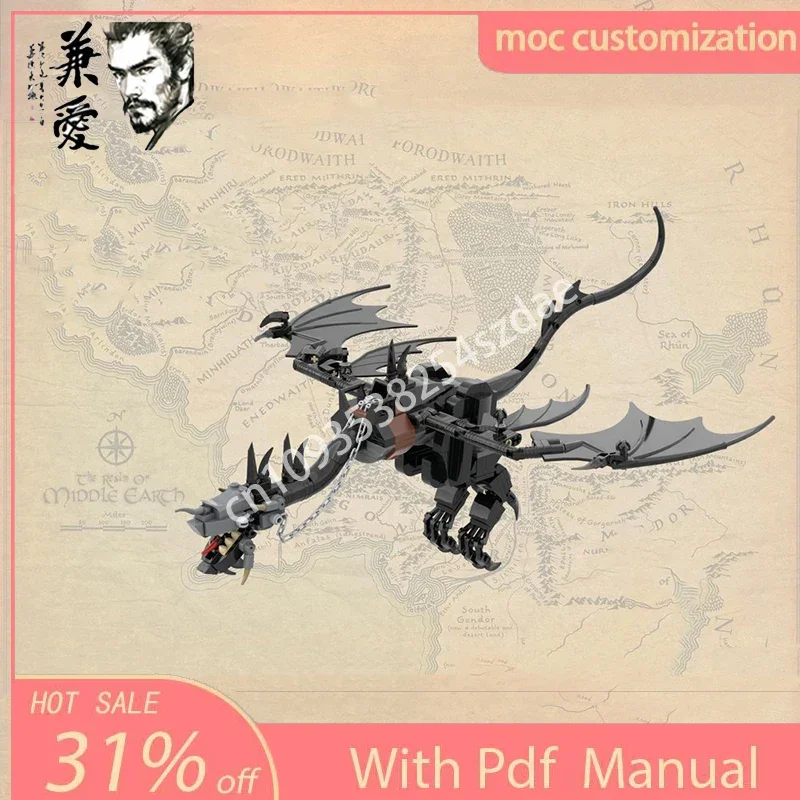 384PCS Moc The Fell Beast Architecture Model Building Blocks DIY Creative Assembly Educational Bricks Toys Kids Holiday Gifts
384PCS Moc The Fell Beast Architecture Model Building Blocks DIY Creative Assembly Educational Bricks Toys Kids Holiday Gifts