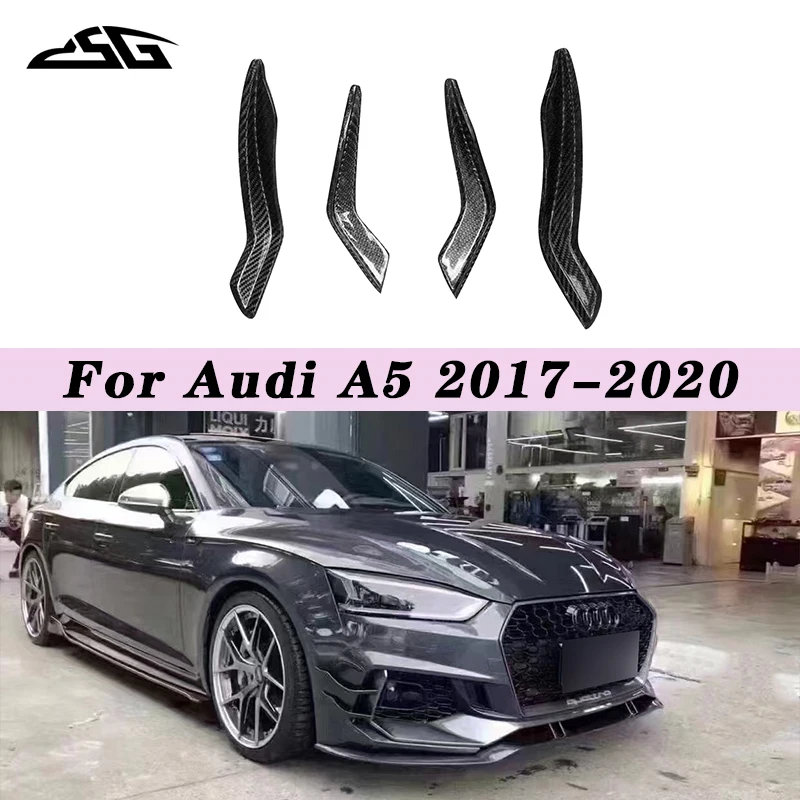 For Audi A5 Carbon Fiber Front Bumper Splitter For Audi A5 Carbon Fiber Front Bumper Splitter Car Side Fins Winglet Body Kit
For Audi A5 Carbon Fiber Front Bumper Splitter For Audi A5 Carbon Fiber Front Bumper Splitter Car Side Fins Winglet Body Kit