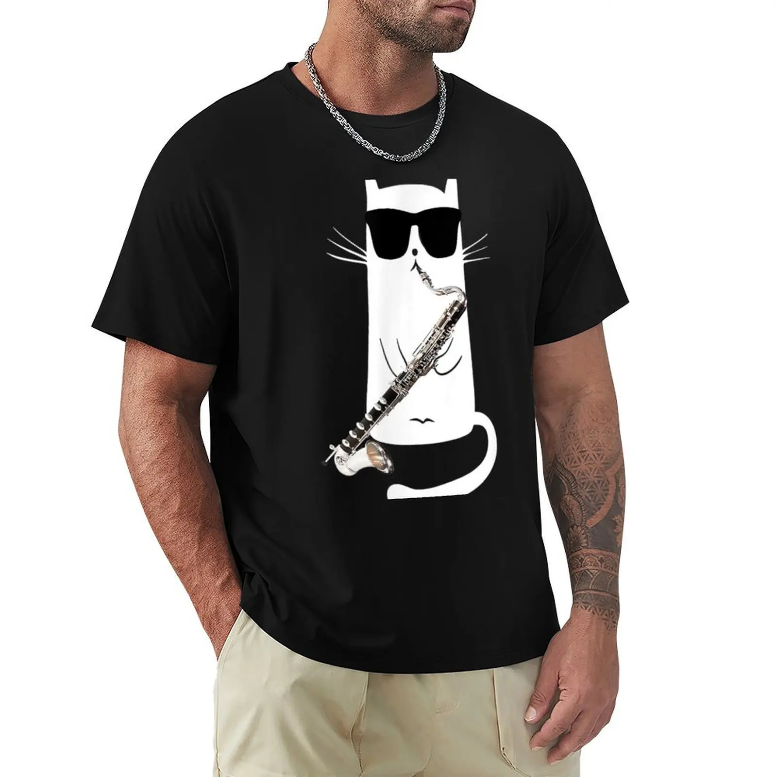 Funny Cat Wearing Sunglasses Playing Bass Clarinet T-Shirt Louboutins anime stuff funny gifts sweat compression shirt men
Funny Cat Wearing Sunglasses Playing Bass Clarinet T-Shirt Louboutins anime stuff funny gifts sweat compression shirt men