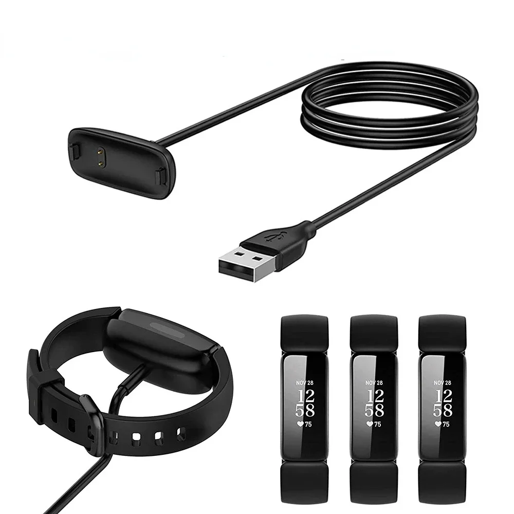 Charger Cable For Fitbit Inspire 2 Ace 3 Inspire 3 Replacement USB Charging Cable Cord Clip Dock For Fitbit Inspire HR Tracker
Charger Cable For Fitbit Inspire 2 Ace 3 Inspire 3 Replacement USB Charging Cable Cord Clip Dock For Fitbit Inspire HR Tracker