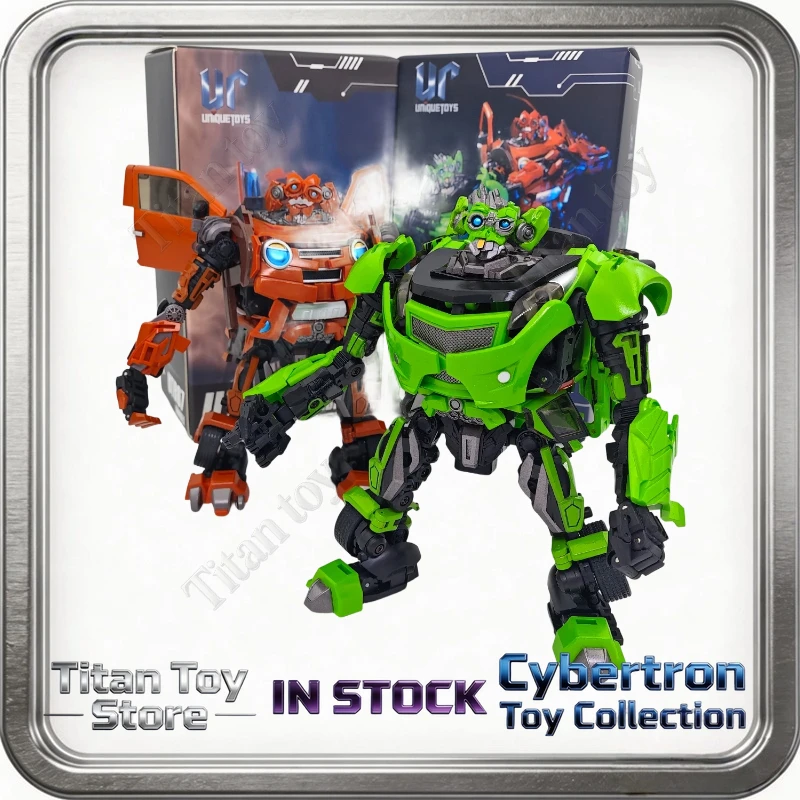 IN STOCK UT Transformation Unique Toys UT-R07 UT R07 R08 UT-R08 13cm Mudflap Dumber Trax Twins Alloy Action Figure Robot
IN STOCK UT Transformation Unique Toys UT-R07 UT R07 R08 UT-R08 13cm Mudflap Dumber Trax Twins Alloy Action Figure Robot
