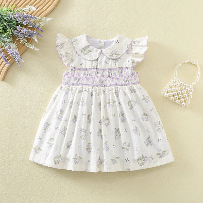 Baby Girls Summer Princess Dress Cute Forest Style Hugging Children Cotton Dress with Flying Sleeves Children Dress
Baby Girls Summer Princess Dress Cute Forest Style Hugging Children Cotton Dress with Flying Sleeves Children Dress